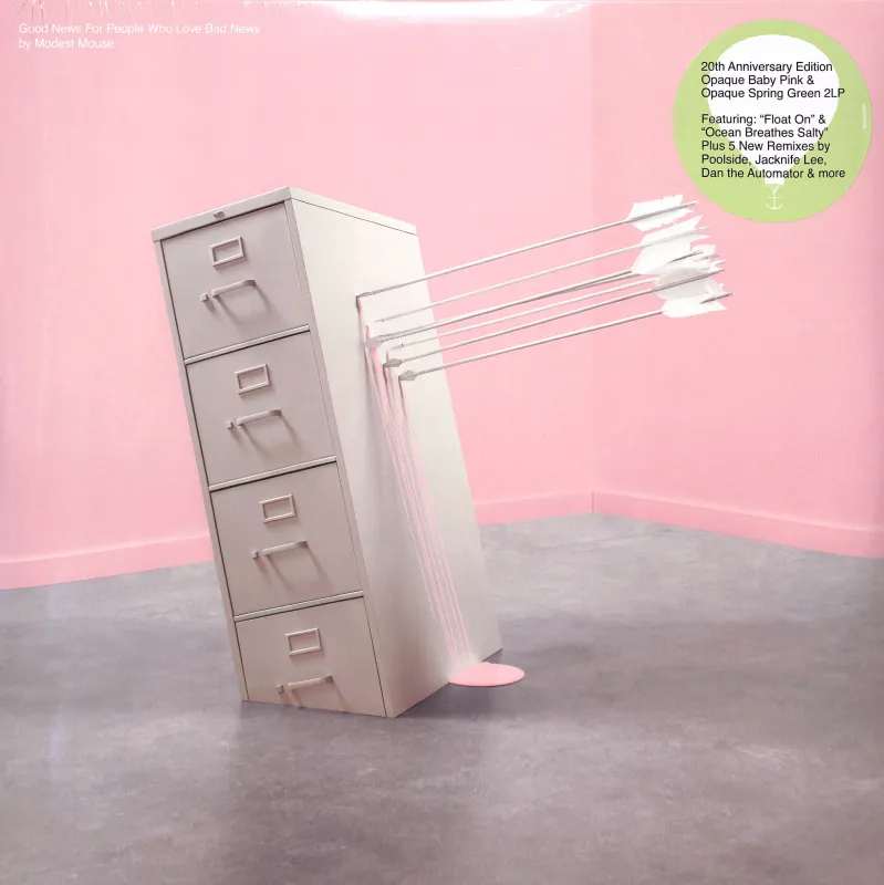 Good News For People Who Love Bad News (20th Anniversary Alternative Cover Deluxe Spring Green & Baby Pink Vinyl)