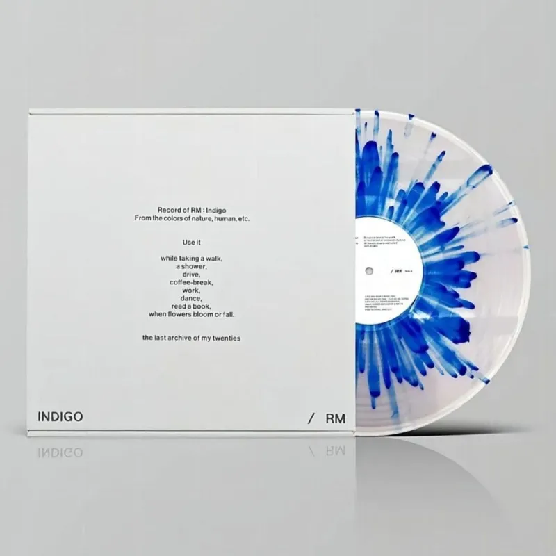Indigo (Clear with Blue Splatter Vinyl)