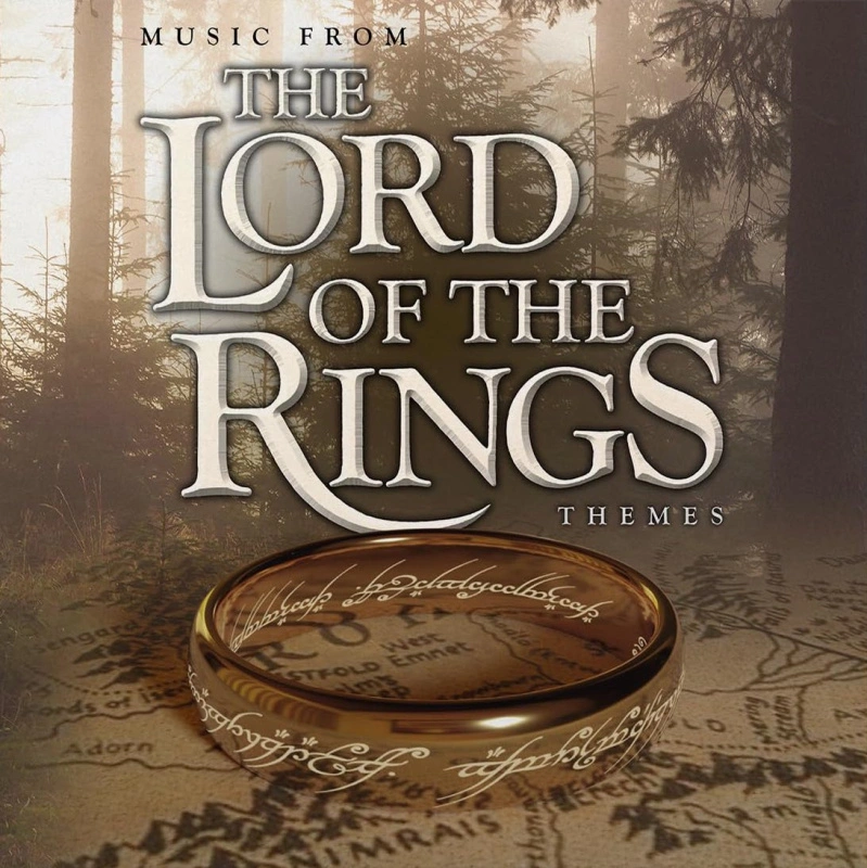 Music From The Lord Of The Rings: Themes (White Clear Vinyl)