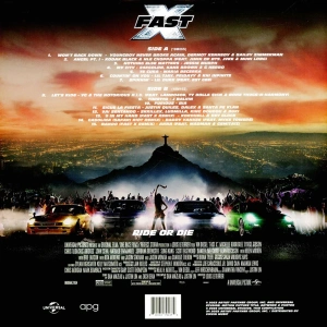 Fast X (Original Motion Picture Soundtrack) (Clear & Black Marbled Vinyl)