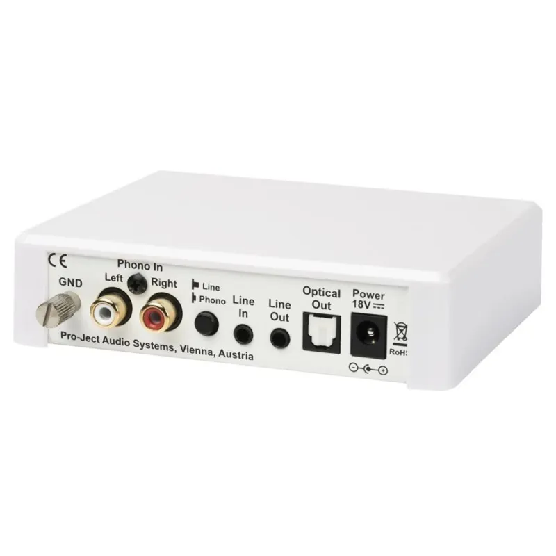Pro-Ject MM Optical Box E Phono White