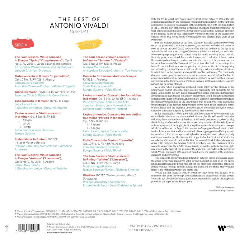 Antonio: The Best Of Vivaldi