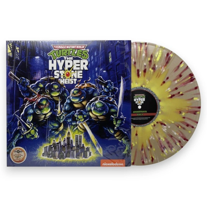 Teenage Mutant Ninja Turtles: The Hyperstone Heist (Brown, Yellow, Red & White Splatter Vinyl)