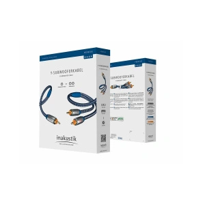 Inakustik Premium Y-Subwoofer Cable Y-Sub RCA 2RCA 2 m (0040802)