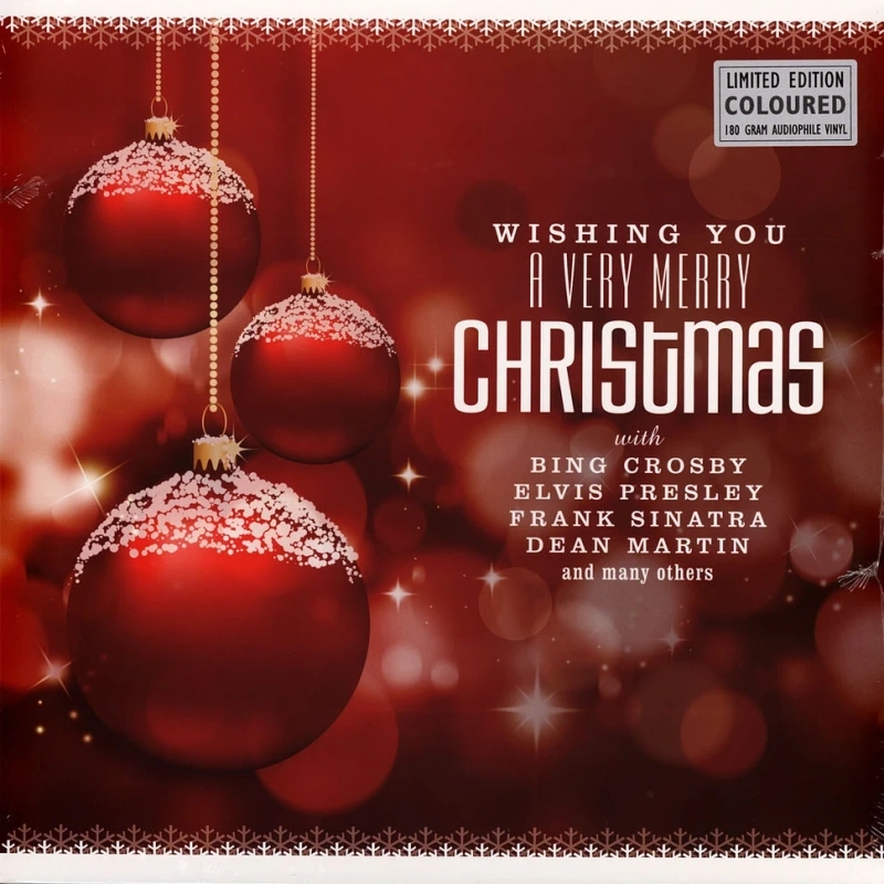 Wishing You A Very Merry Christmas (Crystal Clear Vinyl)