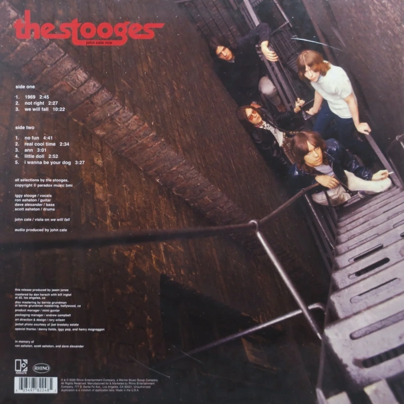 The Stooges (John Cale Mix) (Red Transparent Vinyl) 