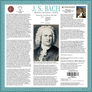 Petteri Iivonen – Partita No. 2 in D Minor, BWV 1004