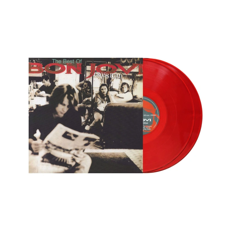 Cross Road: The Best Of Bon Jovi (Red Translucent Vinyl)