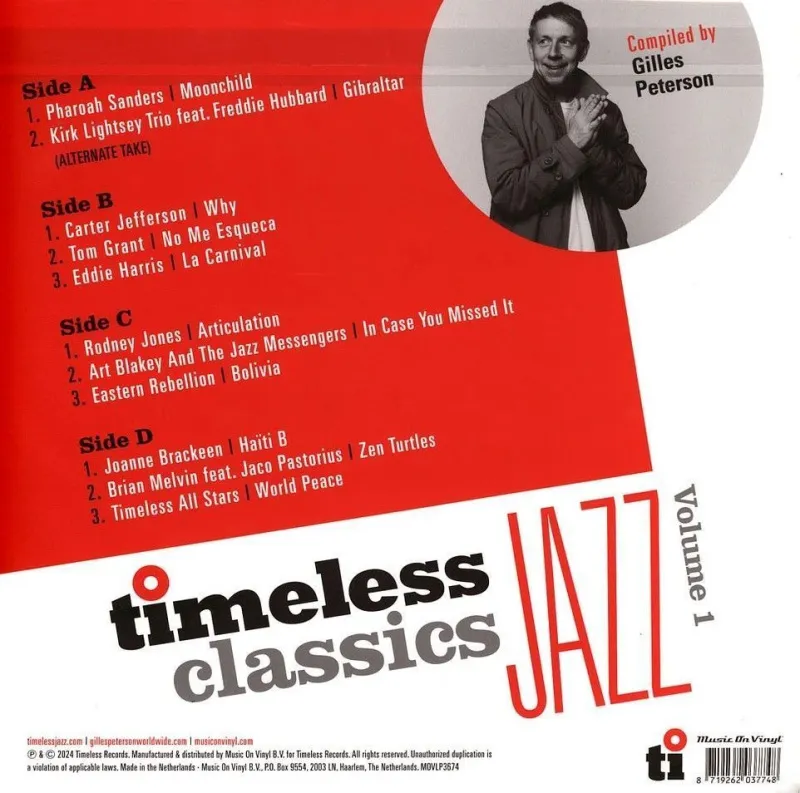 Timeless: Jazz Classics Volume 1