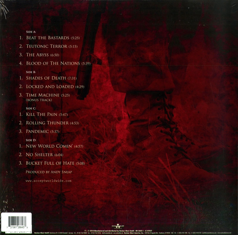 Blood Of The Nations (Gold Vinyl)