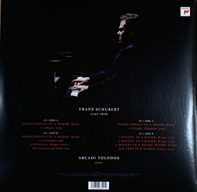 Arcadi Volodos – Schubert: Piano Sonata D 959, Minuets D 334, D 335, D 600