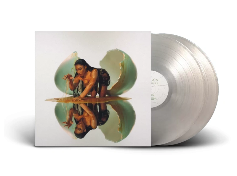 Megan (Opaque Metallic Silver Vinyl)