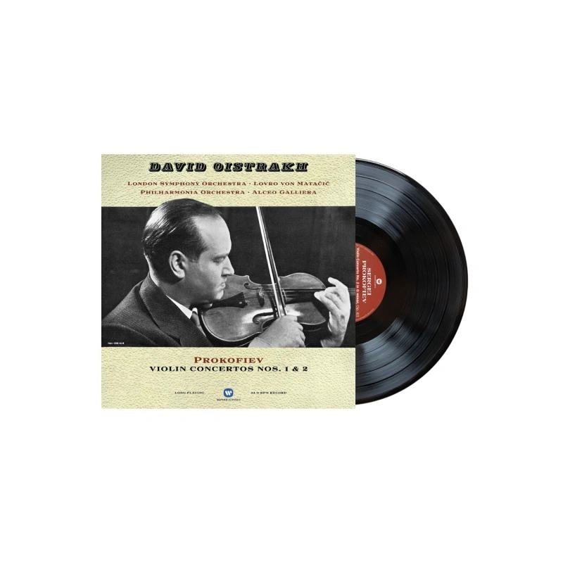David Oistrakh, London Symphony Orchestra, Lovro Von Matacic, Philharmonia Orchestra, Alceo Galliera – Prokofiev: Violin Concertos Nos. 1 & 2