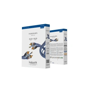 Inakustik Premium Phono Cable RCA-RCA 1.5 m (00405115)