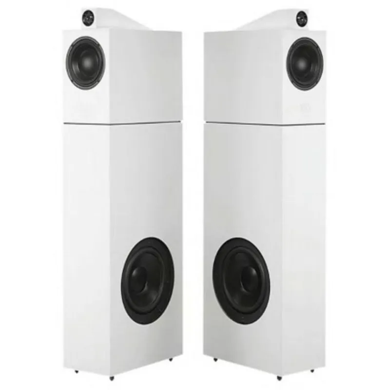 Morel Octave Signature Bookshelf + Subwoofer Piano White