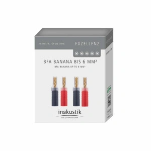 Inakustik Exzelenz Banana BFA 4 Set (0081691)