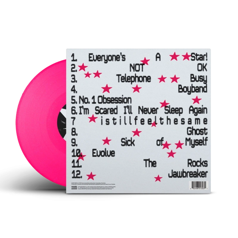 Everyone’s A Star! (Hot Pink Glitter Vinyl)