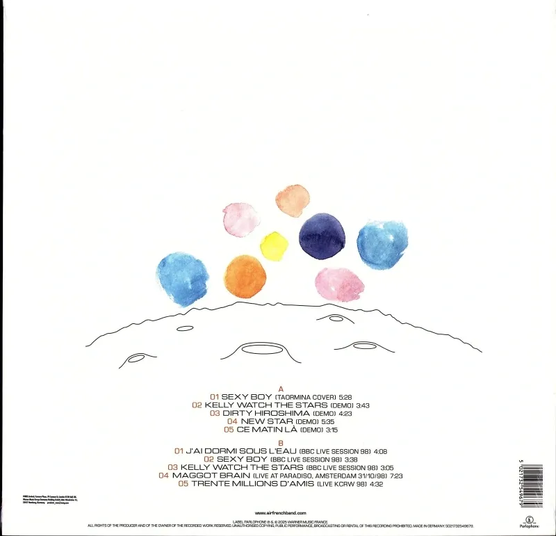 Moon Safari Live & Demos (Special Edition Bioplastic White Vinyl)