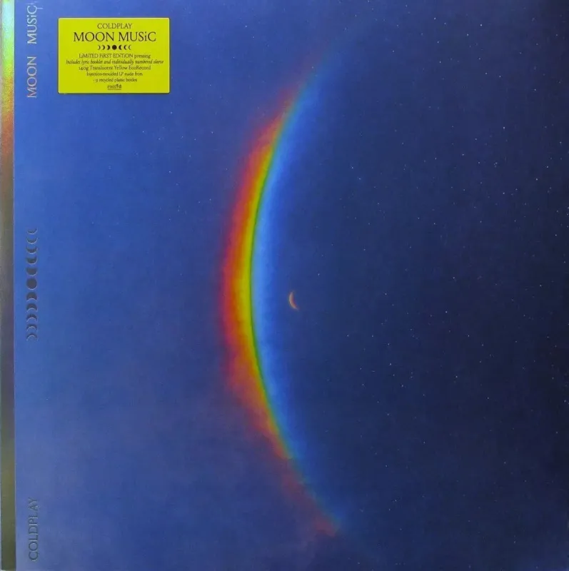 Moon Music (Yellow Translucent Recycled Plastic Bottles Vinyl)