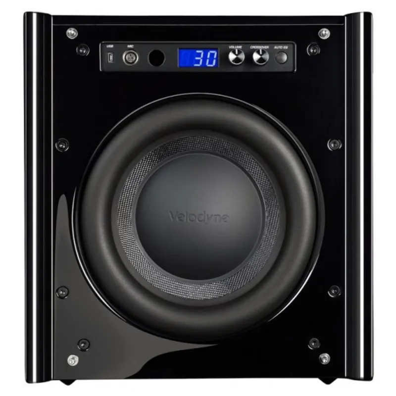 Velodyne DD-12+ ebony high gloss