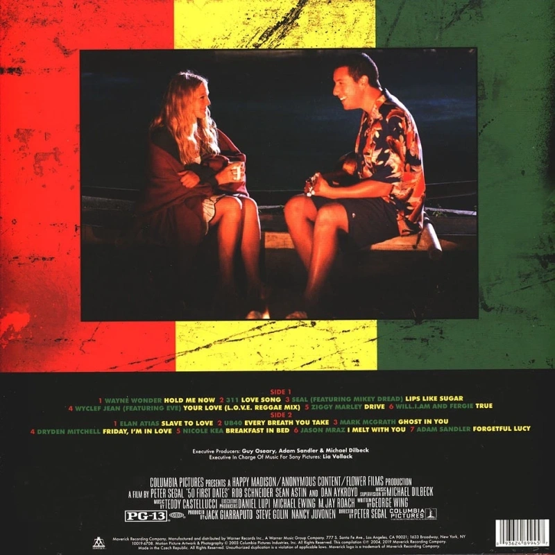 50 First Dates (Love Songs From The Original Motion Picture) (Orange Transparent Vinyl)