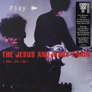 > 45s > 84 > 85 < (Red & Black Splatter Vinyl)