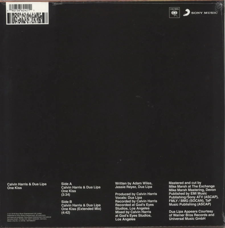 One Kiss (Picture Disc)