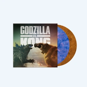 Godzilla Vs. Kong (Original Motion Picture Soundtrack) (Deluxe Blue & Pink Swirl / Orange & Black Smoke Vinyl)