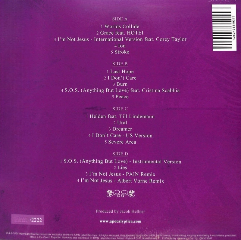 Worlds Collide (Deluxe Edition Purple with Black & White Butterly Vinyl)