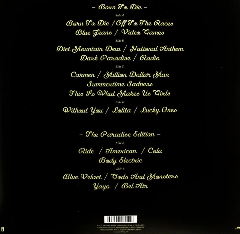 Born To Die (The Paradise Edition)