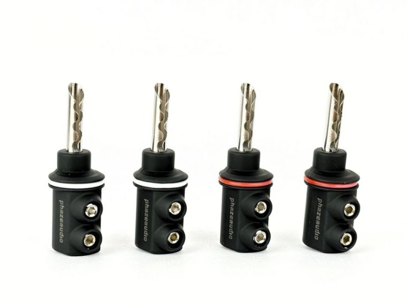 Phaze Audio SpPLUG RO чёрный тип «банан» комплект 4 шт (2 цвета)