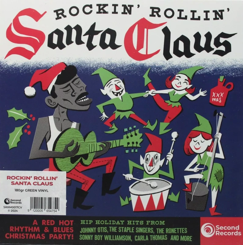 Rockin' Rollin' Santa Claus (Green Vinyl)