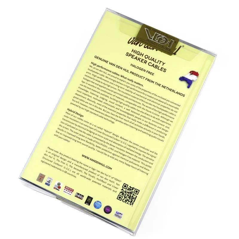 Van den Hul The Goldwater 2х2м с разъемами "банан" 