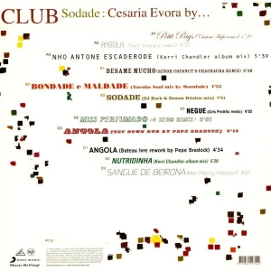 Club Sodade: Cesaria Evora By... (Transparent Red Vinyl)