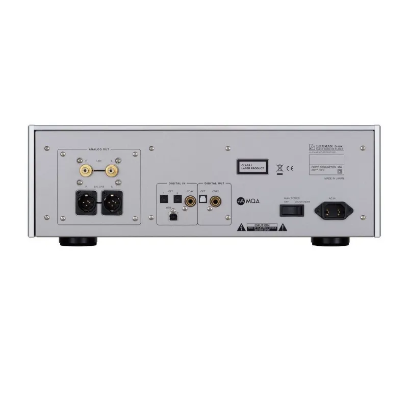 Luxman D-10X silver