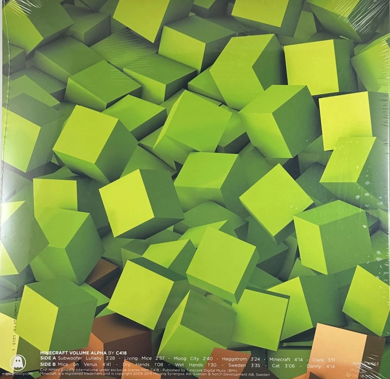 Minecraft Volume Alpha (Green Transparent Vinyl)