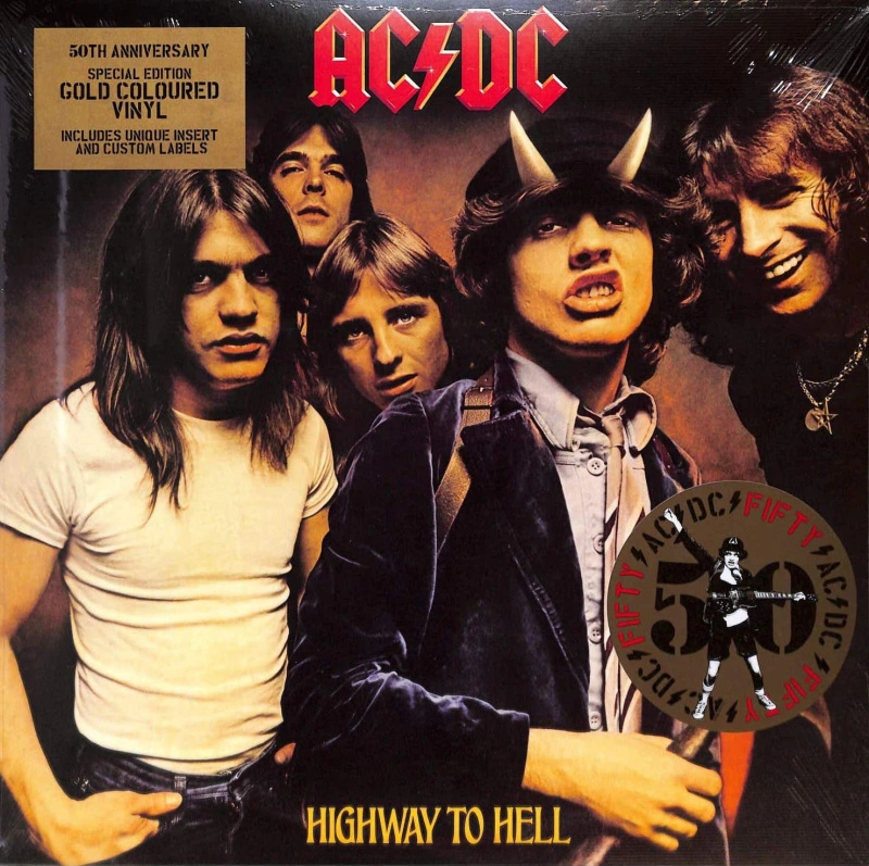Highway To Hell (50th Anniversary Gold Nugget Vinyl)