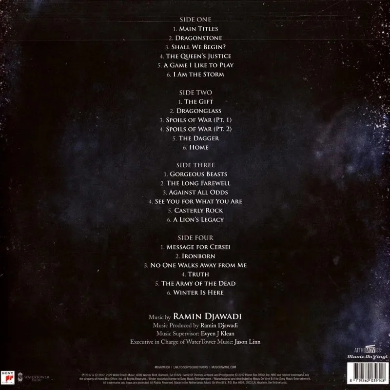 Game Of Thrones (Music From The HBO Series: Season 7) (Silver Vinyl)