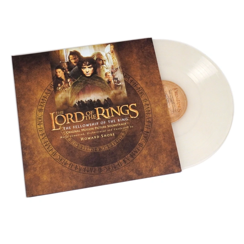 The Lord Of The Rings: The Fellowship Of The Ring (Original Motion Picture Soundtrack) (Palantir Clear Vinyl) 