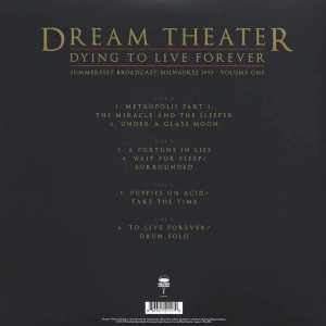 Dying To Live Forever: Summerfest Broadcast Milwaukee 1993 | Volume Two