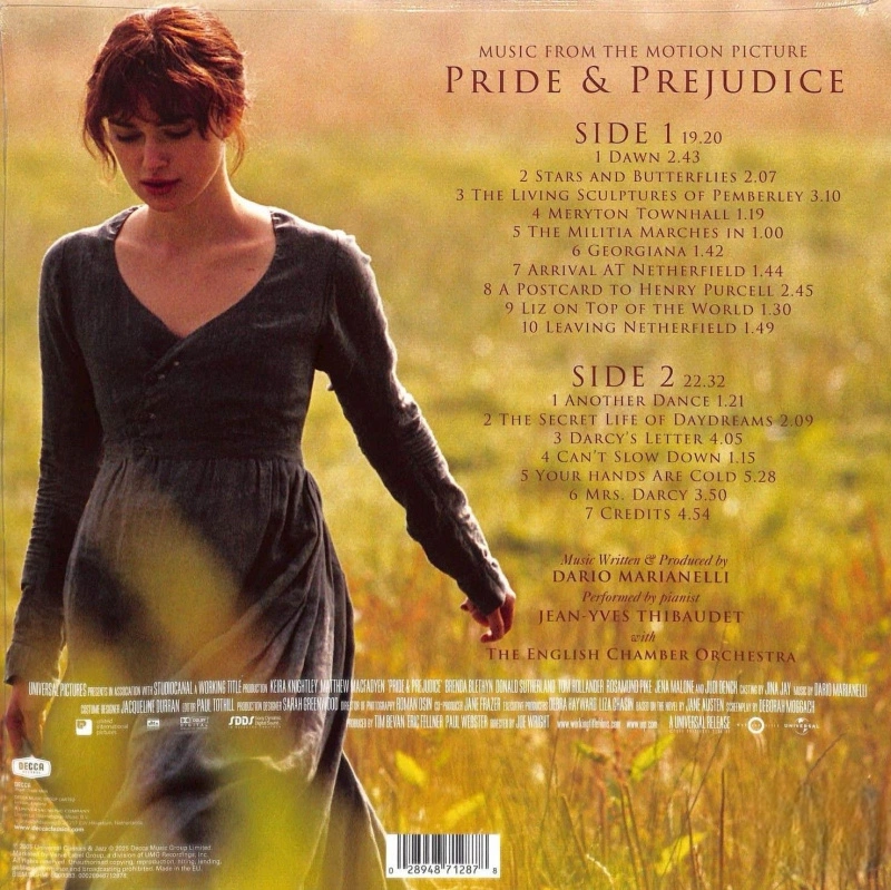 Pride & Prejudice (Music From The Motion Picture) (20th Anniversary Edition)