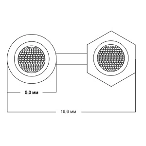 Van den Hul The Goldwater 2х2м с разъемами "банан" 
