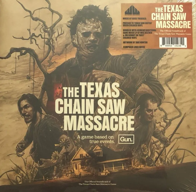 The Texas Chain Saw Massacre (The Official Soundtrack Of The Texas Chain Saw Massacre Game) (Green Chain Saw Motor & Orange Marble Rust)