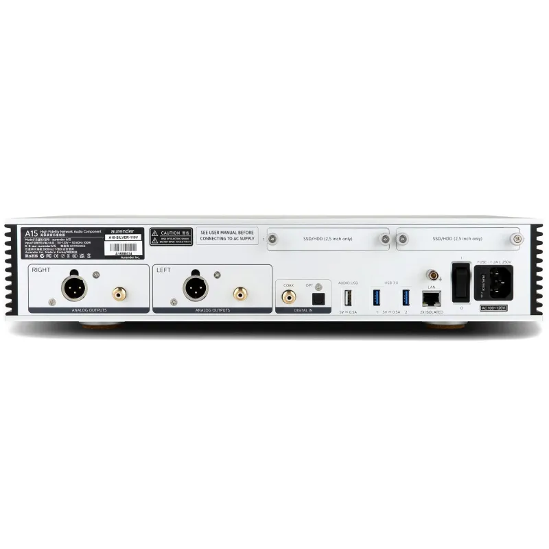 Aurender A15 4TB Silver