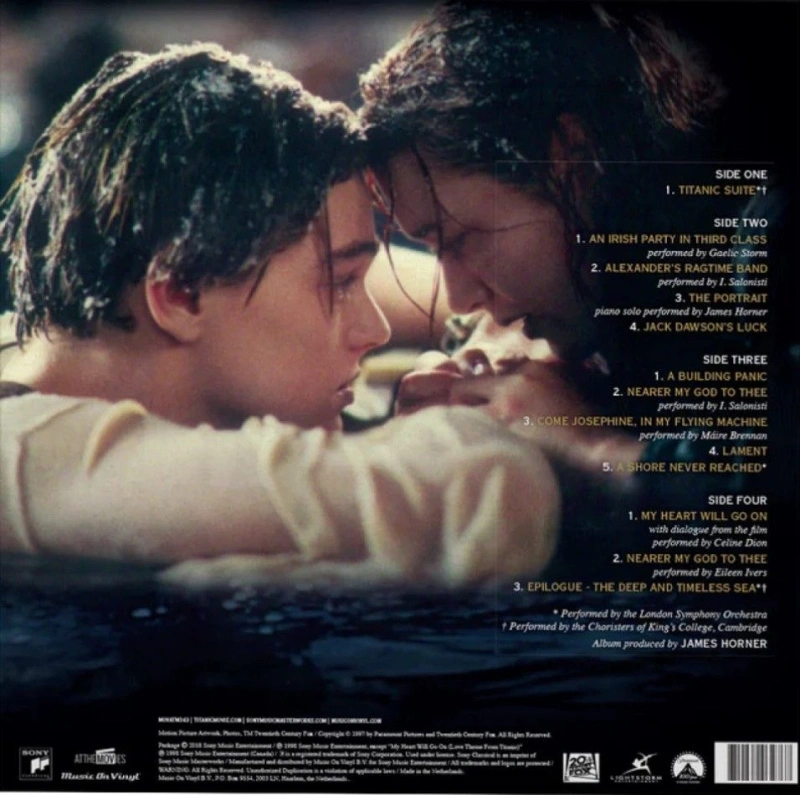 Back To Titanic (Music From The Motion Picture) (Deluxe Yellow Translucent Vinyl)