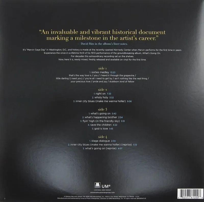 What's Going On Live