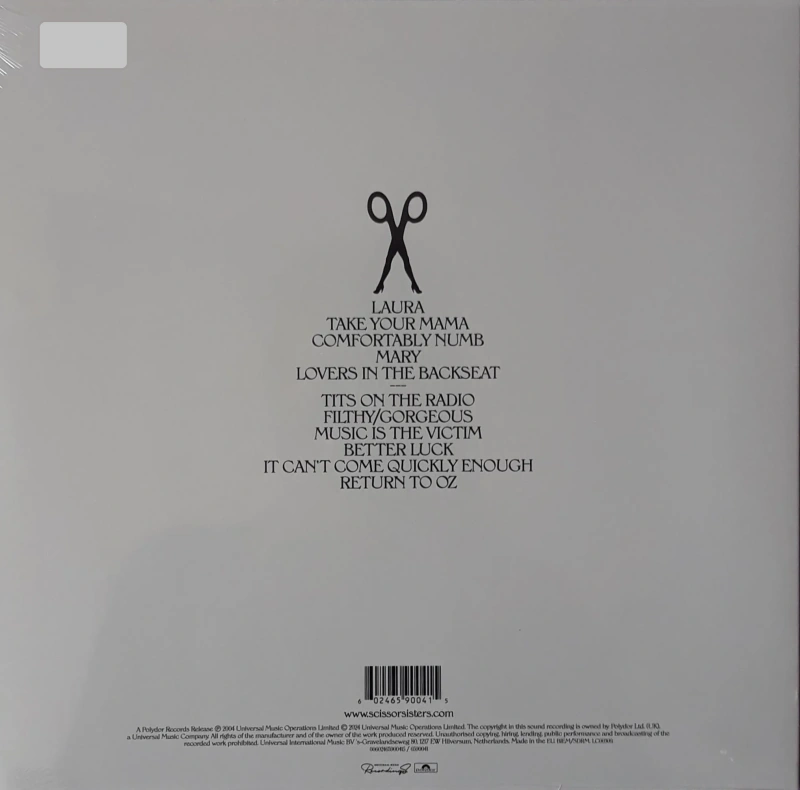 Scissor Sisters (20th Anniversasy Green Transparent Vinyl)