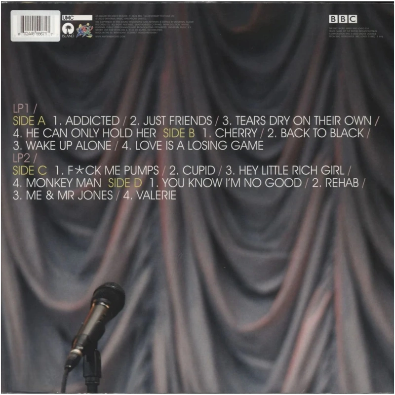 Live At Glastonbury 2007 (Clear Vinyl)