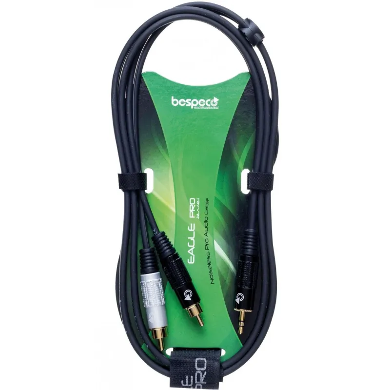 Bespeco MiniJack-2RCA (1,5м)