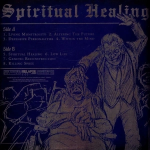 Spiritual Healing (Special Deluxe Edition Custom Tri Color Merge Red, Cyan Blue & Black Splatter Vinyl)